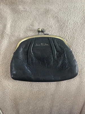 £5.50 • Buy Jsne Shilton Black Real Leather Coin Purse