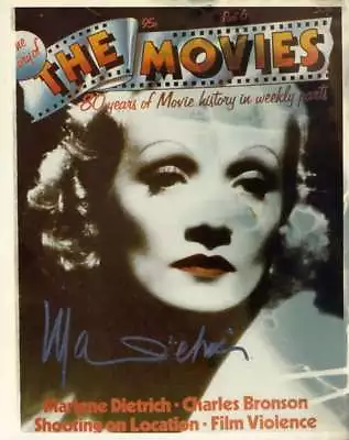 Marlene Dietrich Psa Dna Coa Hand Signed 8x10 Photo Autograph Authentic • $156