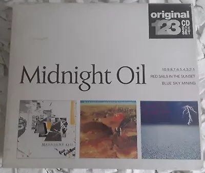 Midnight Oil Original 123 Cd Box Set • £9.99