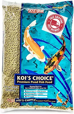 $22.81 • Buy  Bulk Aquarium Fish Food Kaytee Koi'S Choice Koi Floating, 3 Pound