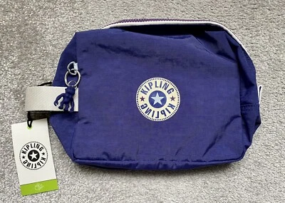 £24 • Buy Kipling Parac Large Toiletry Bag With Carry Handle - Galaxy Blue + Purple - New