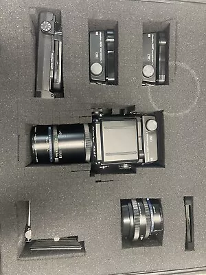 [N Mint W/Winder] Mamiya RZ67 Pro II + 110mm F/2.8 180mm F/4.5 Lenses • $1200