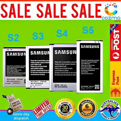 Brand New OEM Battery Replacement Premium Li-ion For Samsung Galaxy S2 S3 S4 S5 • $13.45