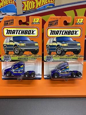 MATCHBOX  KENWORTH T-2000 HIGHWAY HAULERS  Bundle Of 2! • $7.99