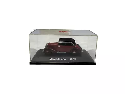 Schuco Sb 1/43 - Vintage Mercedes 170V Cabriolet Closed Red • $30