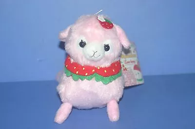 Arpakasso Alpacasso Baby Alpaca Pink Plush Doll Love Berry Strawberry • $17.99