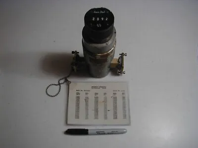 Military X Band Wavemeter  In 10 GHz Band WR-90 Very Nice BuildREAD • $40