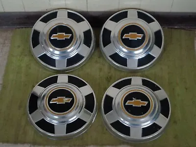 73-87 Chevy Truck 3/4 Ton Dog Dish 12  HUB CAPS Set Of 4 C20 16  16.5  • $349.95