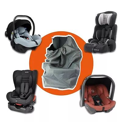 Netagon Grey Baby Car Seat Carrier Travel Bag For Transporting Or Storage Cover • £9.95