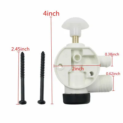 $12.49 • Buy New 385314349 For Sealand Dometic Toilet Vacuflush Ball Traveler Water Valve Kit