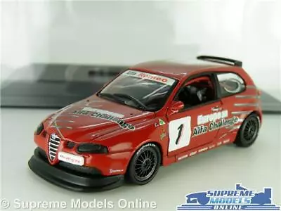 Alfa Romeo 147 Gta Cup Model Car 2003 Red Touring Rally 1:43 Size Ixo + Case K8 • $35.88