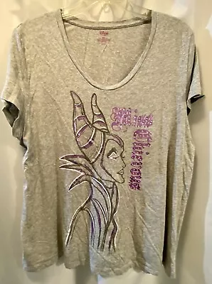 Disney T-Shirt Womens Plus Size 3X Maleficent Miss Chievous Sleeping Beauty Tee • $9.99