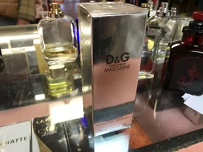 MASCULINE By Dolce & Gabbana 1.7 Oz/ 50 Ml Eau De Toilette Spray NIB • $240