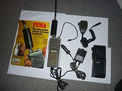 Yaesu Ft208R 2metre Transceiver With Puma Linear Amplifier And Yaesu Car Charger • £95