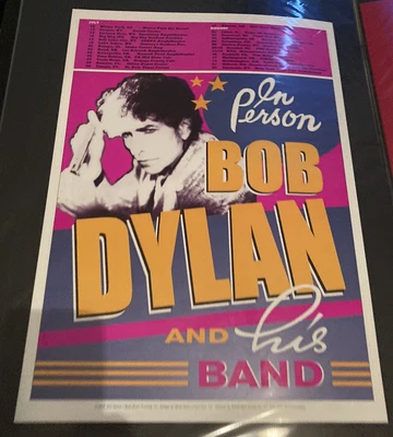 $25 • Buy Bob Dylan Original Concert Poster July August Tour 2003 Hips Today Nyc