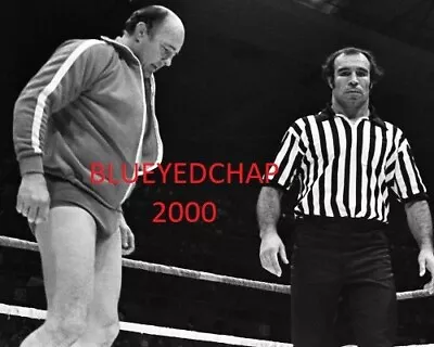 Verne Gagne & Hossein Khosrow Ali Vaziri/ Iron Sheik 8 X1  0 Wrestling Photo Awa • $9.99