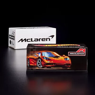 Hot Wheels 2024 RLC Exclusive McLaren F1 Orange Spectraflame Redline  • $49.99