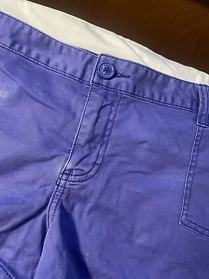 Mossimo Supply Co. Lavendar Women's Fit 6 Coupe 6 Zip—Up Shorts Size 17/18 • $7.95