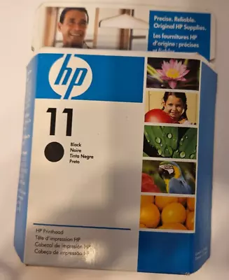 New Genuine HP  11 Black Printhead C4810A Sealed Box Exp 2010 • $94.99