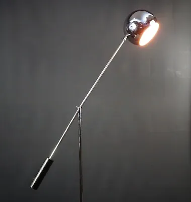 Chrome Ball Floor Lamp Mid-Century Modern Atomic Space Age • $349.99