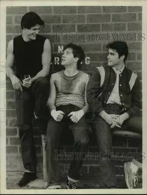 Press Photo Michael Pare David Caruso And Ray Liotta In Crazy Times. • $17.99