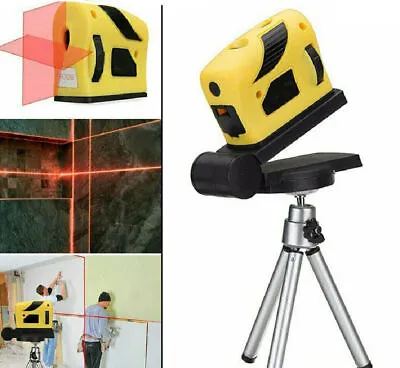 3D Laser Level Self Leveling Point Line Cross Horizontal Vertical With Tripod • £12.42