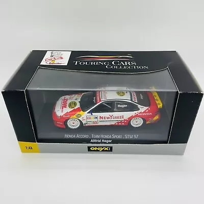 Onyx Touring Cars Collection XT055 - Honda Accord STW '97 Altfrid Heger 1/43 • $39.99