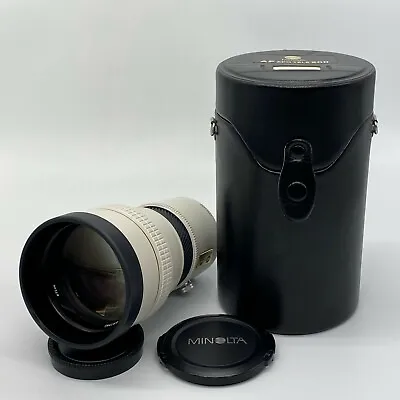 Minolta HIGH SPEED AF APO TELE 200mm F2.8 G For Sony Minolta Camera Lens L0051 • $525