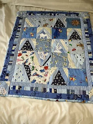 Handmade Baby Patchwork Playmat/Quilt • £17.99