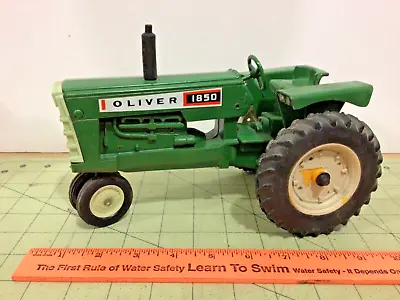 Vintage Loose 1/16 Oliver 1850 Repainted Tractor • $69.95