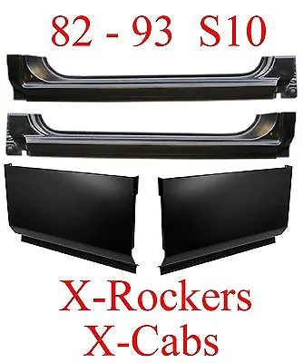 82 93 S10 Extended Rocker & Extended Cab Corner 4Pc Kit Chevy GMC • $169