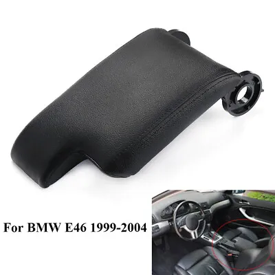 Center Console Lid Armrest Arm Rest Black Cover For 1999-2004 BMW E46 3 Series • $20.99