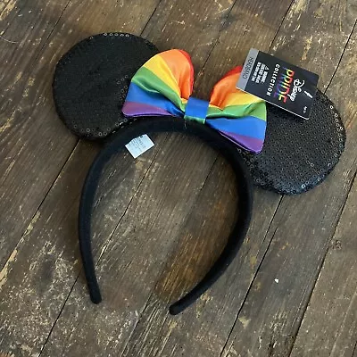 Disney Pride Collection Headband Mickey Mouse Ears Adult New • $14.99