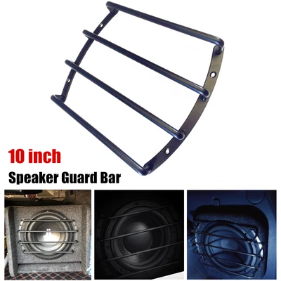 $26.09 • Buy 10  Car SUV Subwoofer Audio Speaker Grille Cover Protector Decor Wear Metal Trim