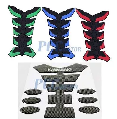 Fishbone Decal Scooter Dirt Bike Rubber Oil Gas Fuel Tank Pad Protector I DE16S • $5.99