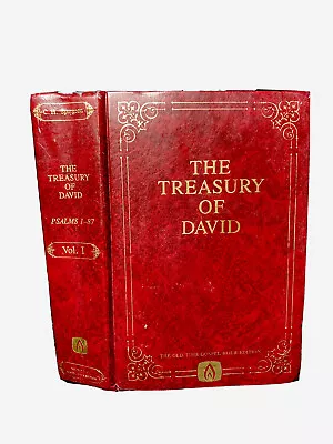 The Treasury Of David Volume 1 By C.H. Spurgeon -The Old Time Gospel Hardcover • $14.96