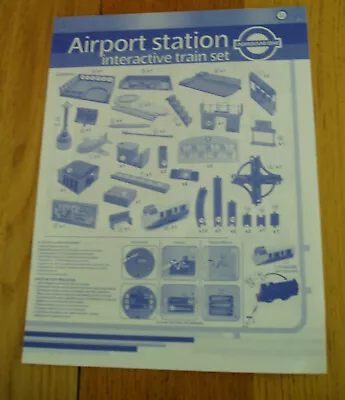 Underground Ernie Airport Station Interactive Trainset Instructions • £4