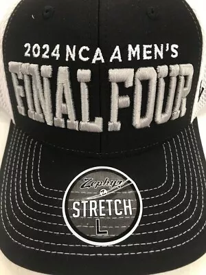 2024 Final Four Phoenix UConn Vs Purdue Fitted Mesh Stretch Hat By Zephyr Size L • $24