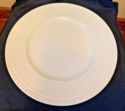 Mikasa Italian Countryside Ribbed Embossed Dinner Plate Charger 12.5  Ivory • $4.99