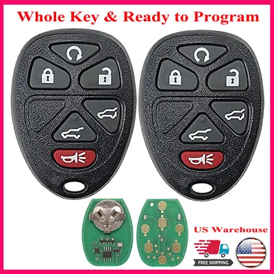 2 For 2007-14 GMC Yukon TAHOE Suburban Keyless Entry Remote Control Car Key Fob • $12.24