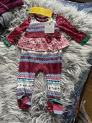 Matilda Jane Baby Girl 3-6 Month “Snuggle Bug” Jammies NWT • $19.99