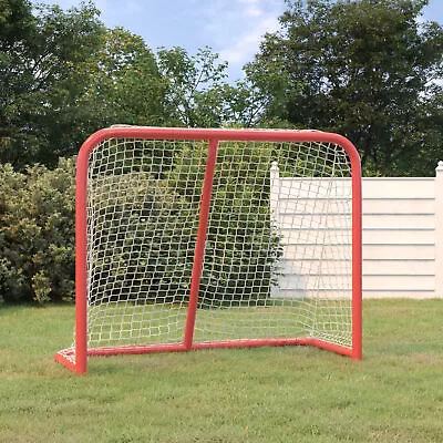 Gecheer Hockey Goal Red And White 72 X28 X48  E5Y6 • $237.25