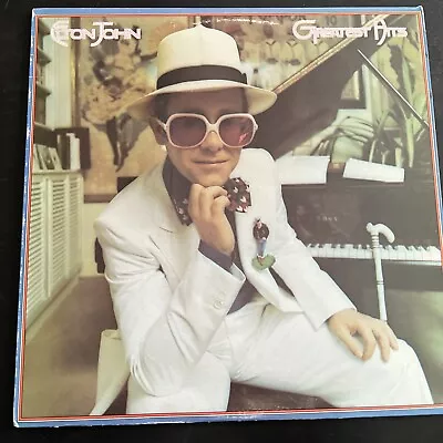 Elton John Greatest Hits LP Vinyl Record 1974 MCA • $13.25