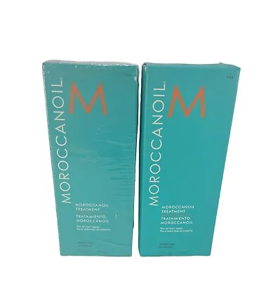 2x Moroccanoil Treatment W/Pump 3.4 Oz Authentic Original Classic All Hair Types • $98.97