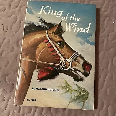 King Of The Wind Marguerite Henry Scholastic Pbk TX 1209 • $9