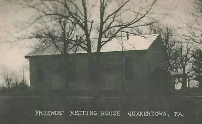 Postcard Friends' Meeting House Quakertown PA 1906 • $20