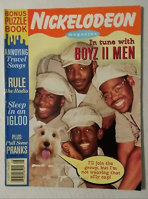 Nickelodeon Magazine (August 1995) Boyz II Men Cover And Interview • $17.99