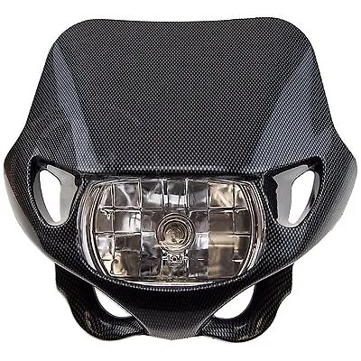 $59.99 • Buy Carbon Mirage Street Fighter Universal Upper Headlight Fairing Stunt Light