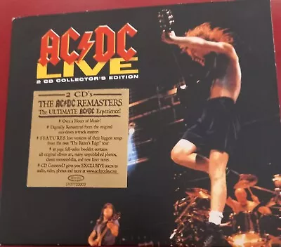 AC/DC Live 2 CD Collector's Edition With Booklet • $20