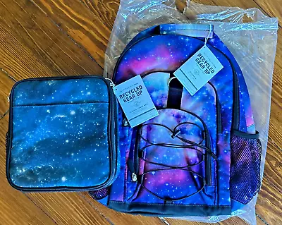 Disney School Pottery Barn Backpack Space+ Lunch Planet Star Wars Galaxy Holiday • $119.87